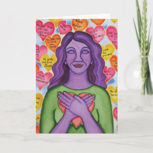 Carte Expressions of self-love card
