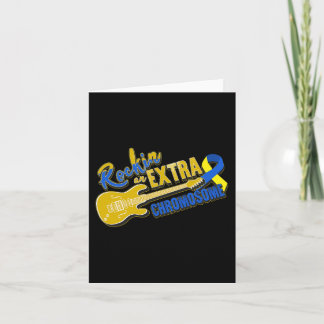 Carte Extra Chromosome World Down Syndrome Journée Femme