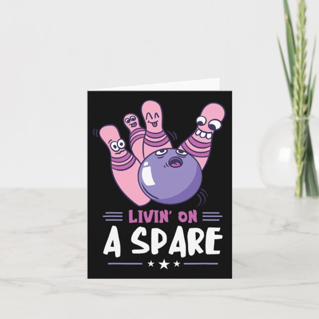 Carte Extraordinaire Bowler Strikes Bowling Sports Funny (Devant)