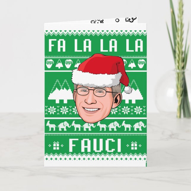 CARTE FA LA LA LA FAUCI (Devant)