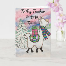 Fa La Llama À Mon Maître Mange Noël