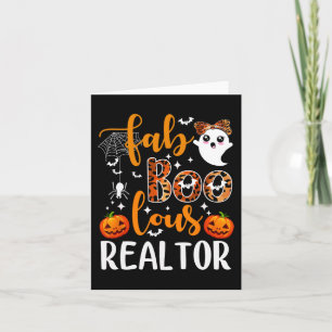 Carte Faboolly Realtor Halloween Realtor Immobilier Ag