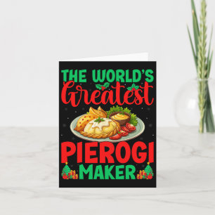 Carte Fabricant de Pierogi le plus grand du monde Nourri