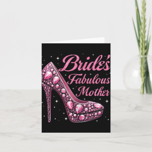 Carte Fabuleuse mariée de mère Joyeuse Mariage mariée