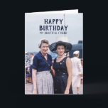 Carte Fabulous Lady Friends Retro Anniversaire Amitié<br><div class="desc">Changez le message si vous souhaitez sur cette rétro deux beaux amis debout ensemble carte de voeux.</div>