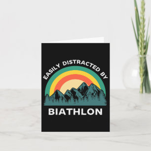 Carte Facilement Distrait Par Biathlon Funny Sports D'Hi