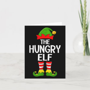 Carte Faim Elf Xmas Correspondant Famille Elf Squad Chri