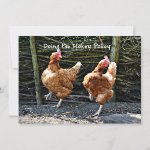 Carte Faire Le Pokey, Les Poulets De Pokey,