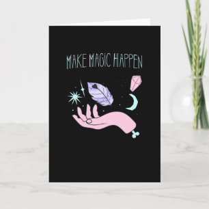 Carte Faire Magique Happen Witchcraft Wicca