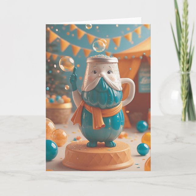 Carte Faire monter la joie d'anniversaire (Devant)