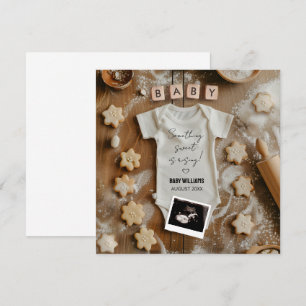 Carte Faire-part Baking Baby