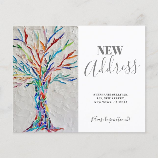 Carte Faire-part de déplacement de nouvelle adress (Devant)