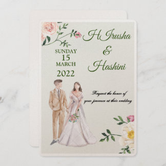 carte faire-part de mariage