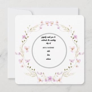 carte faire-part de mariage