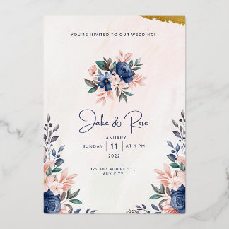 Carte faire-part de mariage