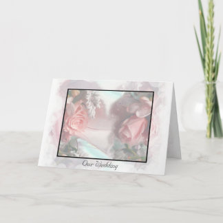 Carte Faire-part de mariage de rêve romantique