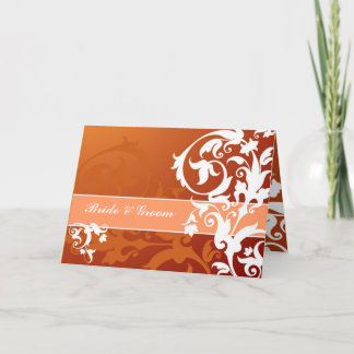 Carte Faire-part de mariage dentée