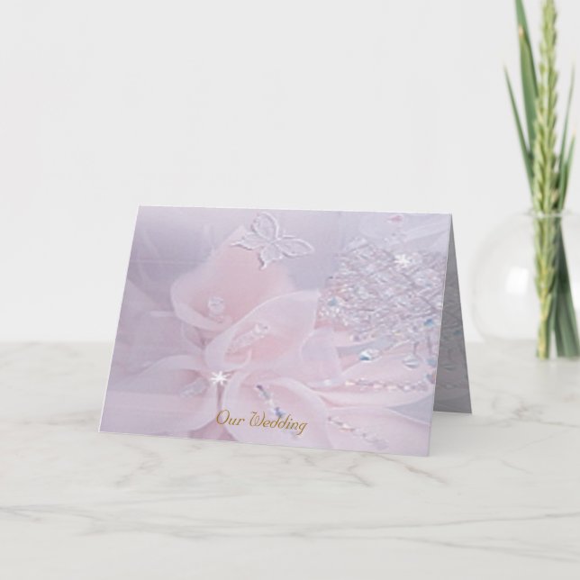 Carte Faire-part de mariage Diamond (Devant)