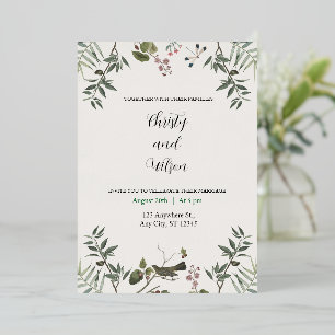 Carte faire-part de mariage ESTHÉTIQUE