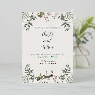 Carte faire-part de mariage ESTHÉTIQUE