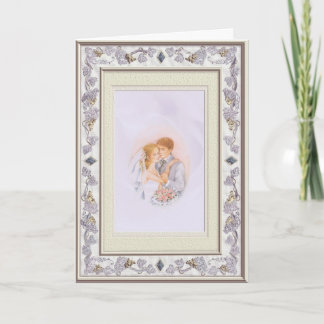 Carte Faire-part de mariage précieuse