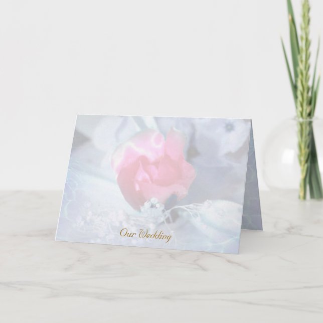 Carte Faire-part de mariage Soft Dream (Devant)