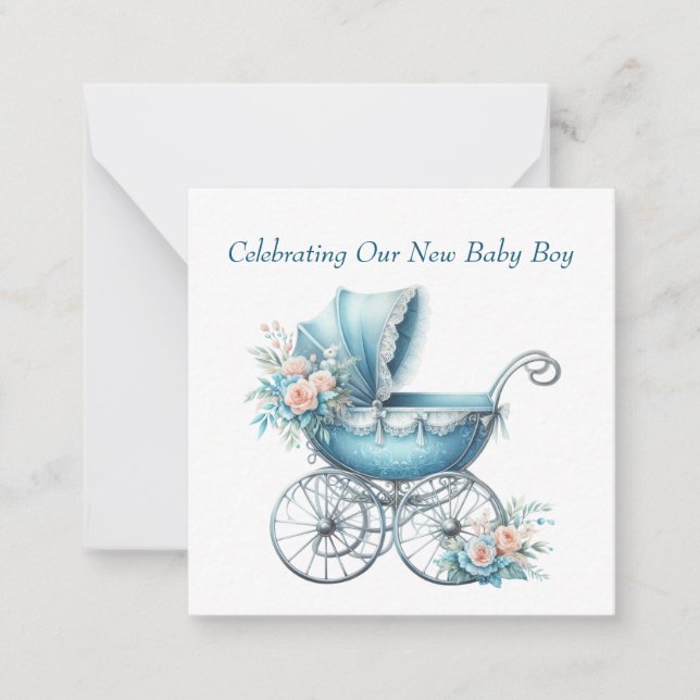 Carte faire-part de naissance (Devant)