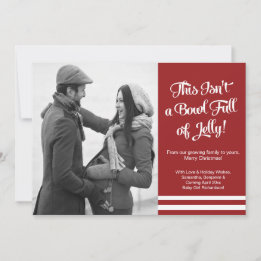 Carte Faire-part photo Bowl Jelly Pregnancy