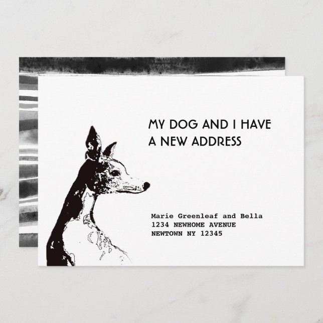 Carte Faire-part plat (Devant / Derrière)