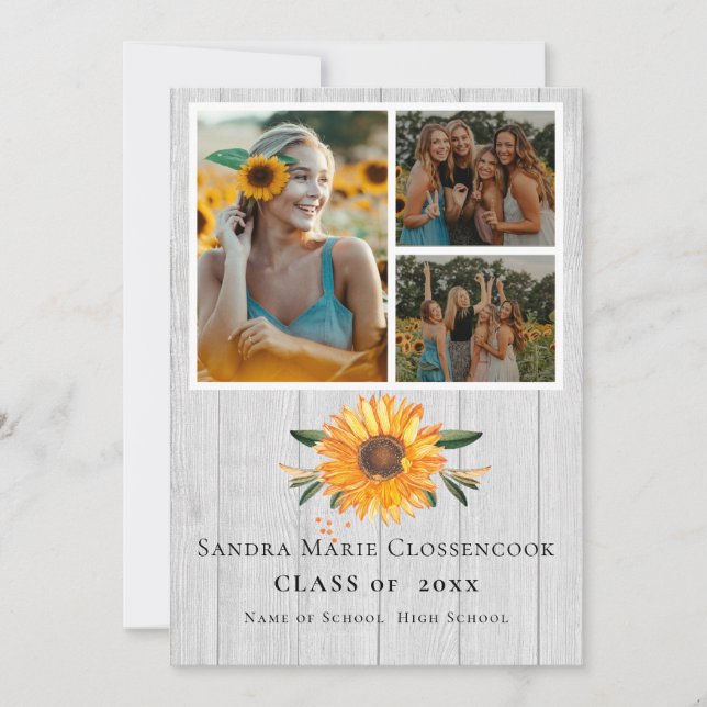 Carte Faire-part plat (Devant)