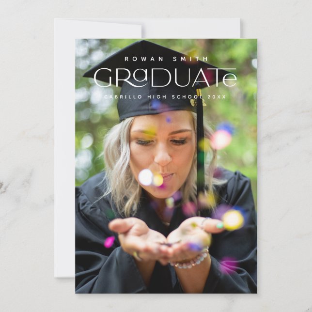 Carte Faire-part plat (Devant)