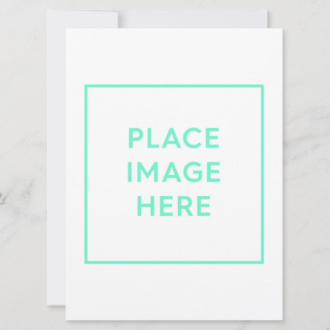 Carte Faire-part plat de 6,5 po x 8,75 po (Devant)