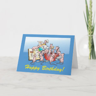 Carte Faire un gâteau d'anniversaire !