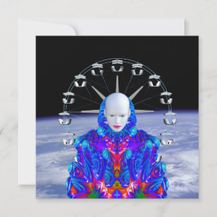 Carte Fairground in Space