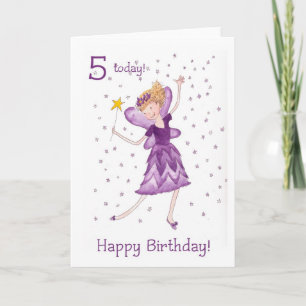 Carte Fairy 5e anniversaire