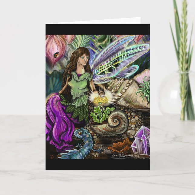 Carte Fairy and Newt Friends (Devant)