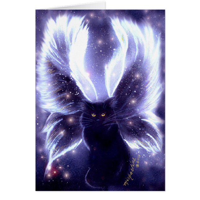 Carte Fairy Chat Innocence (Devant)