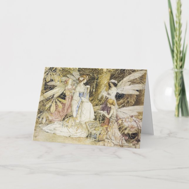 Carte Fairy Jewels Greeting Card (Devant)