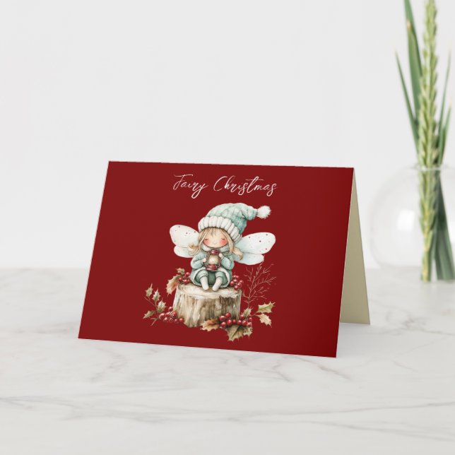 Carte Fairy Joyer Noël (Devant)