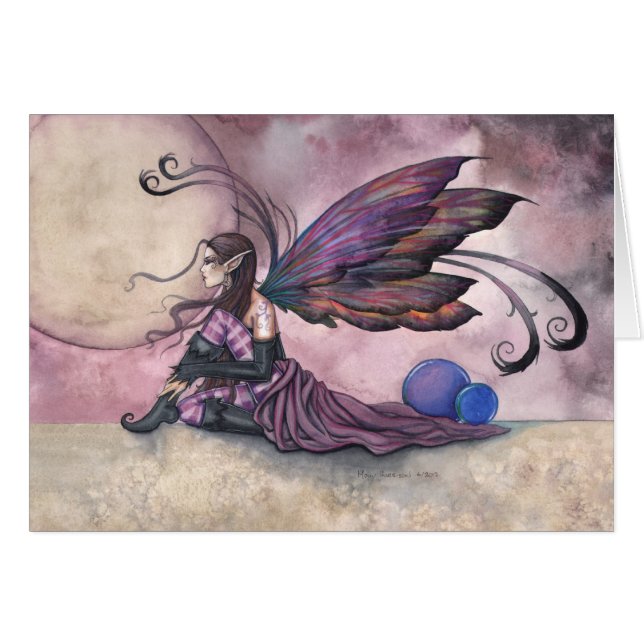 Carte Fairy Summer Moon par Molly Harrison (Devant horizontal)