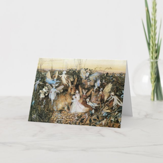 Carte Fairy Twilight de John Anster Fitzgerald (Devant)