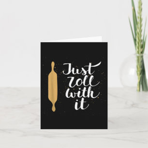 Carte Fais avec humour Cadeau pour amateur de pâtisserie