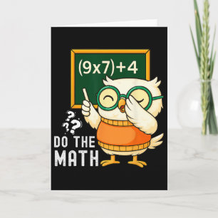 Carte Fais Le Calcul 67 Mème Drôle Six Sept Professeur É