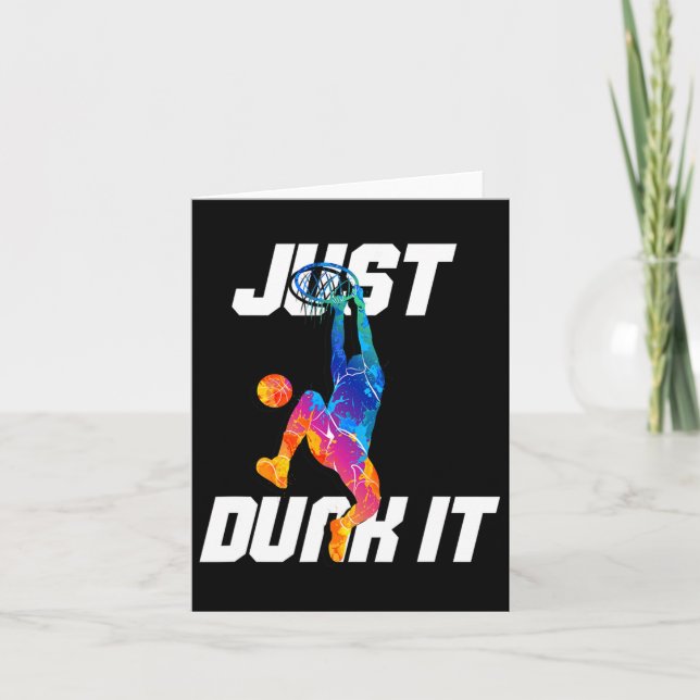 Carte Fais-Le ! Joueur Bysketbyll Slam Dunk (Devant)
