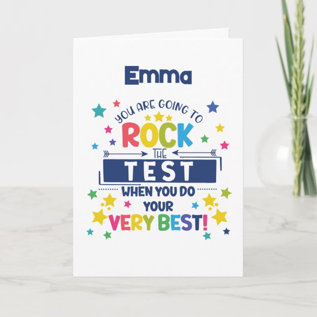 Carte Fais passer ton test - STATS (Devant)