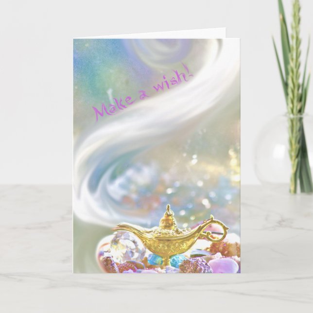 Carte Fais un voeu ! (Devant)