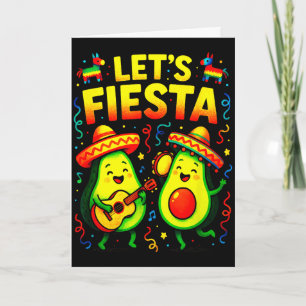 Carte Faisons la fête - cinq mai, danse mexicaine amusan
