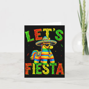 Carte Faisons la fête nata Mexicain pour Hommes Femmes E