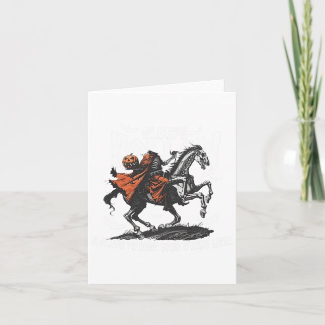 Carte Faisons semblant que je suis une citrouille drôle  (Devant)