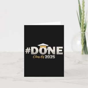 Carte Fait Cl De 2025 Graduate Graduation Senior 2025